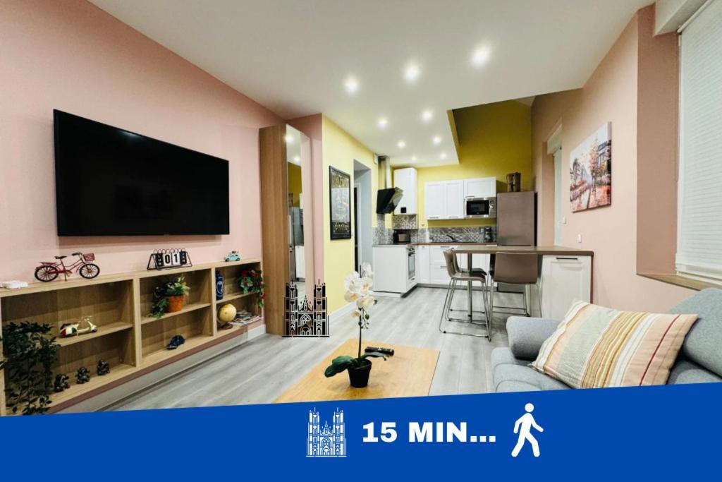 Apartmán 70M2 Climatise - Parking Prive - Lycee Roosevelt - Reims Arena Exteriér fotografie